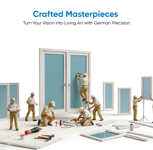 1st - Kömmerling uPVC Windows Transform Homes - Dhanush Building Systems